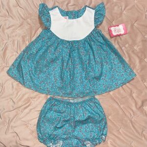RicRac & Ruffles 12m NWT Dress with Bloomers